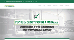 Desktop Screenshot of panoramaveiculos.com.br