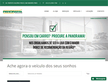 Tablet Screenshot of panoramaveiculos.com.br